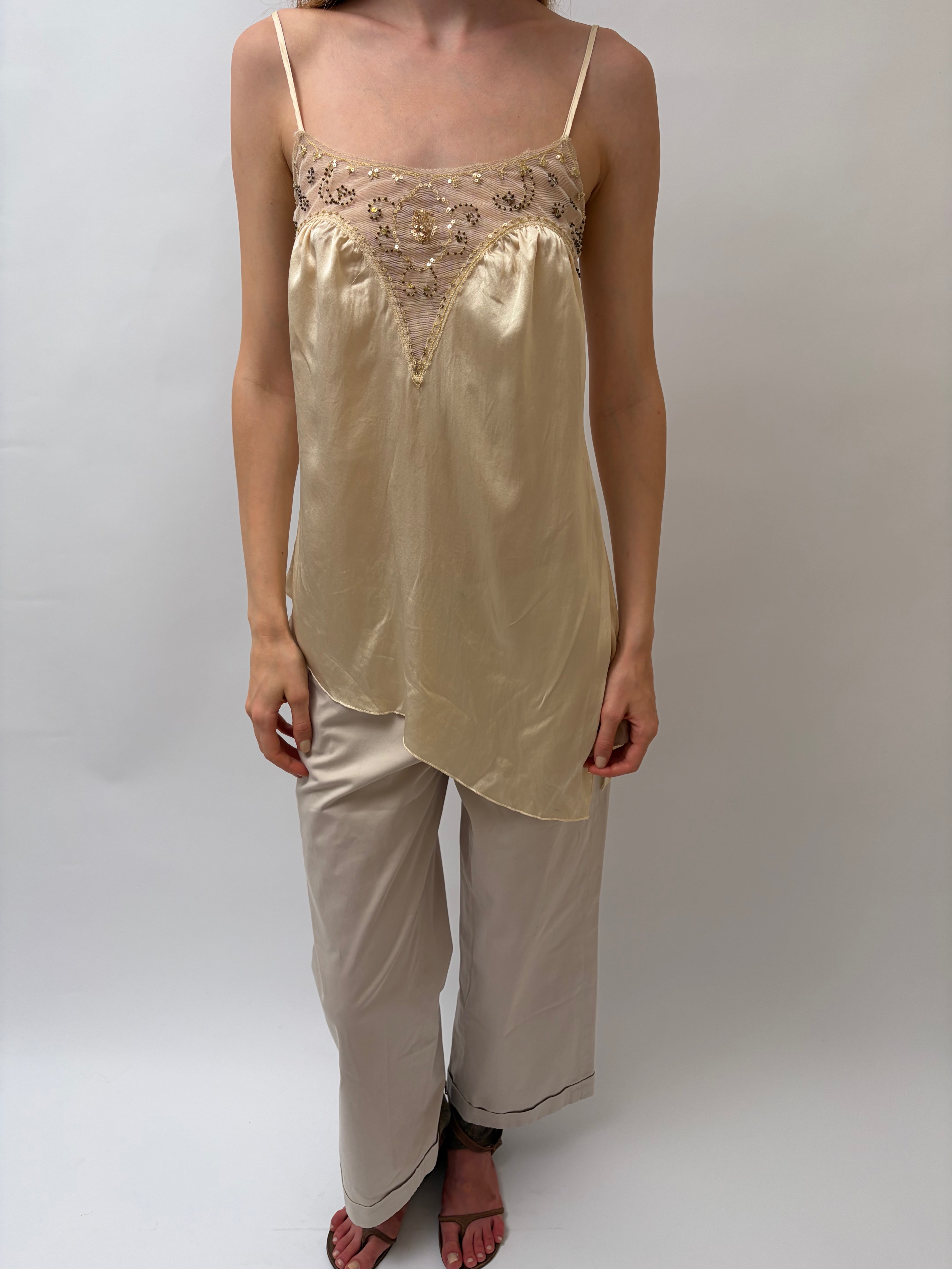 Italien Vintage Silk Camis