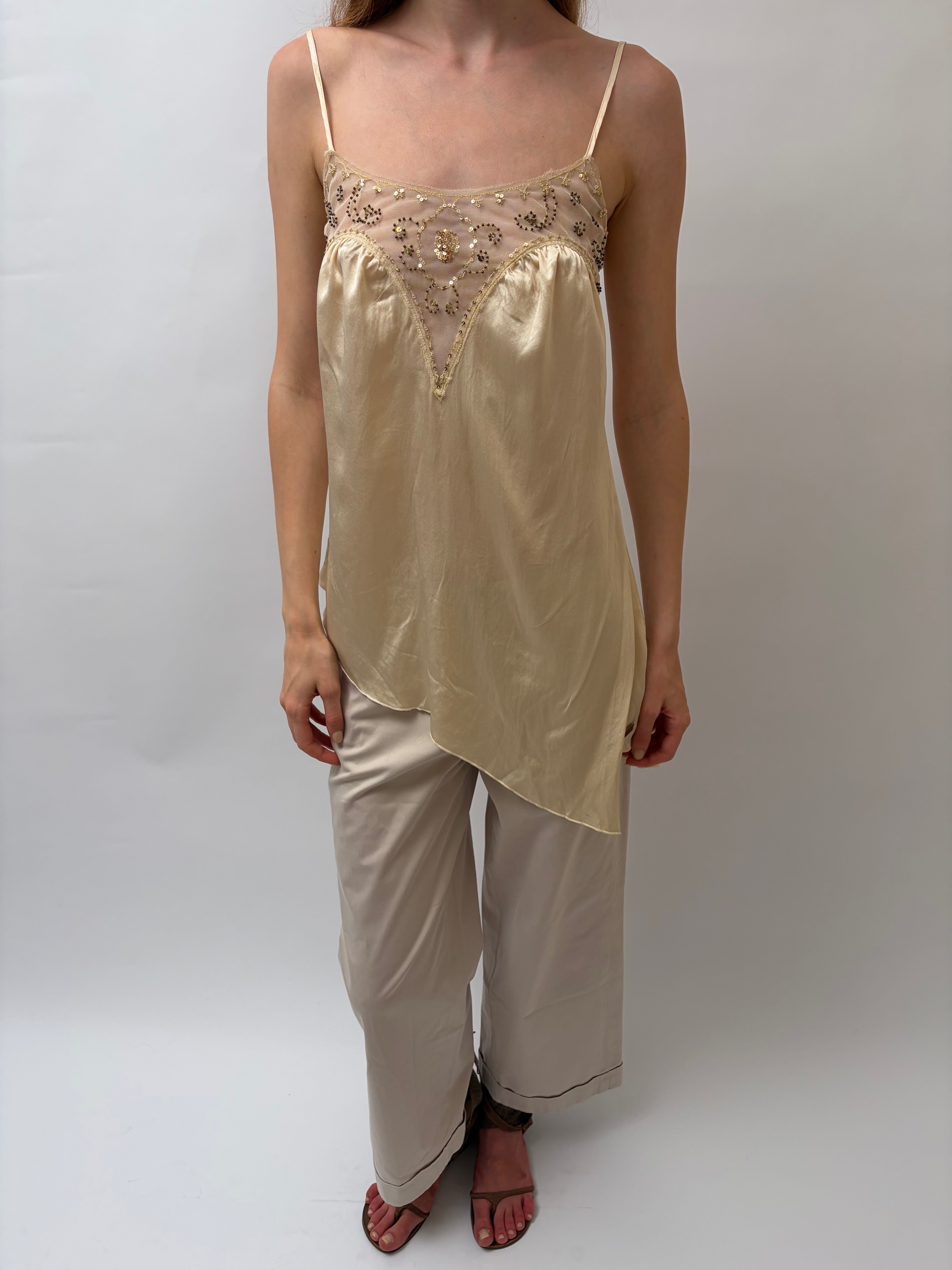 Italien Vintage Silk Camis