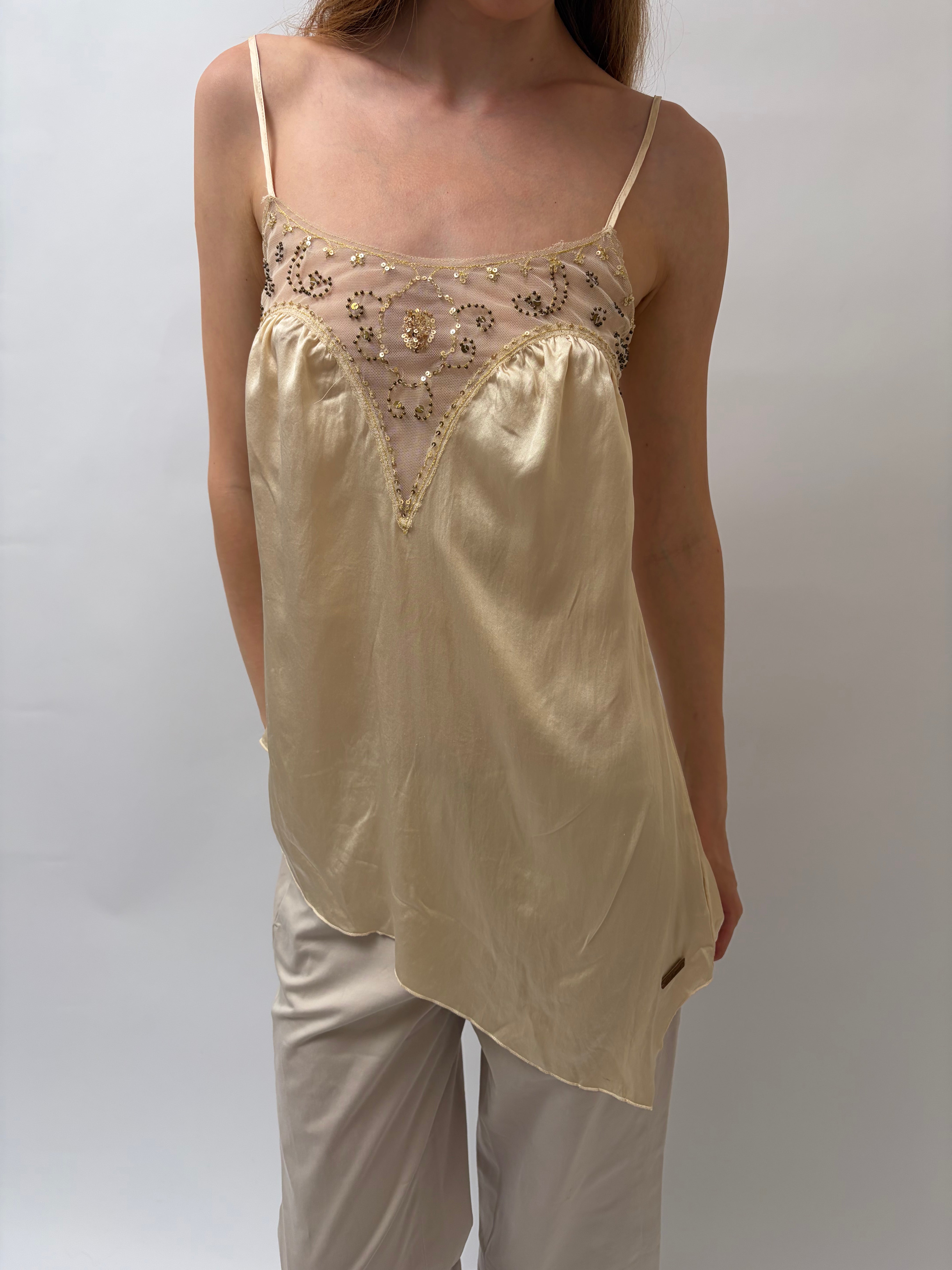 Italien Vintage Silk Camis