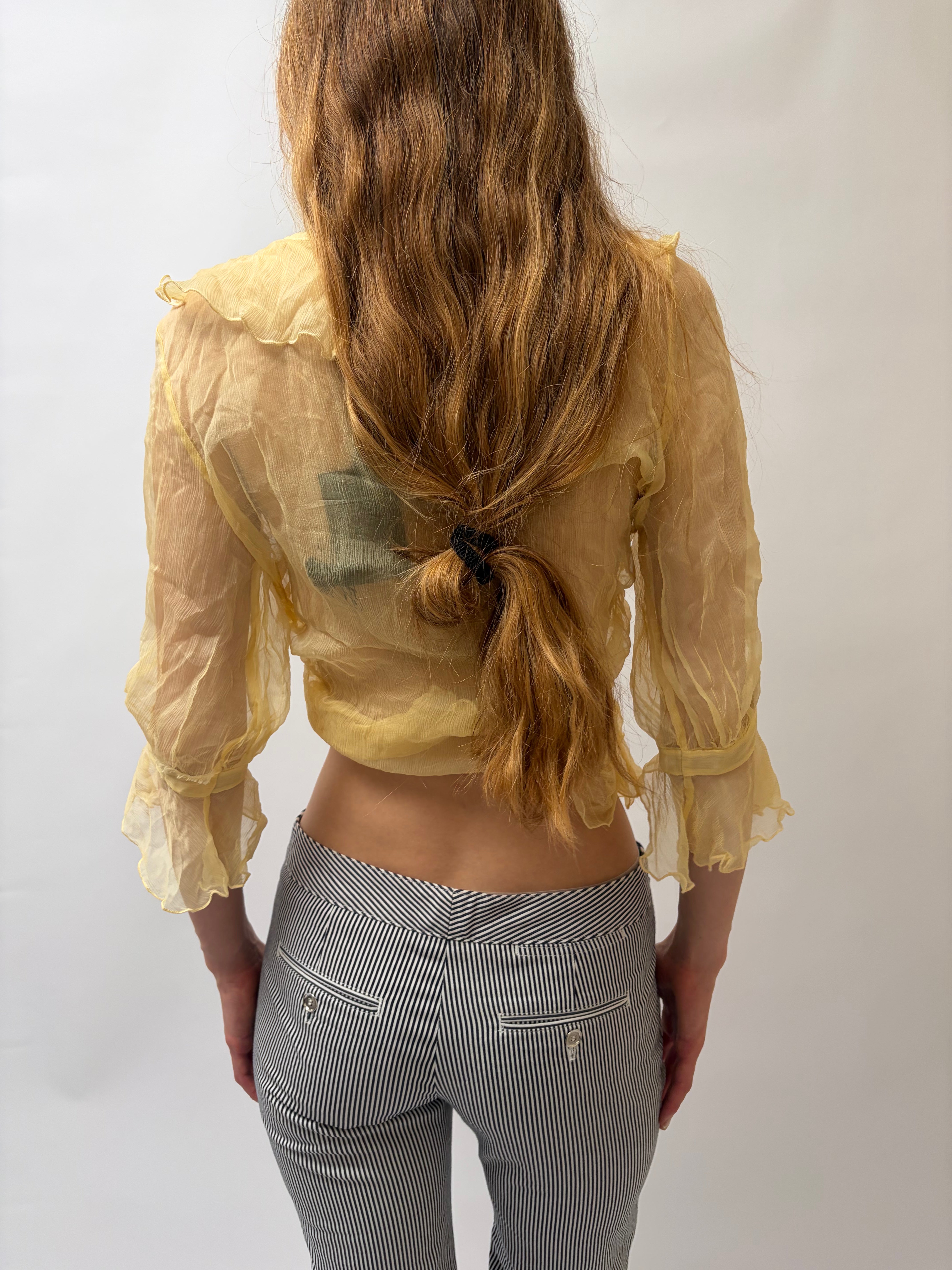 Italien Vintage Silk Top