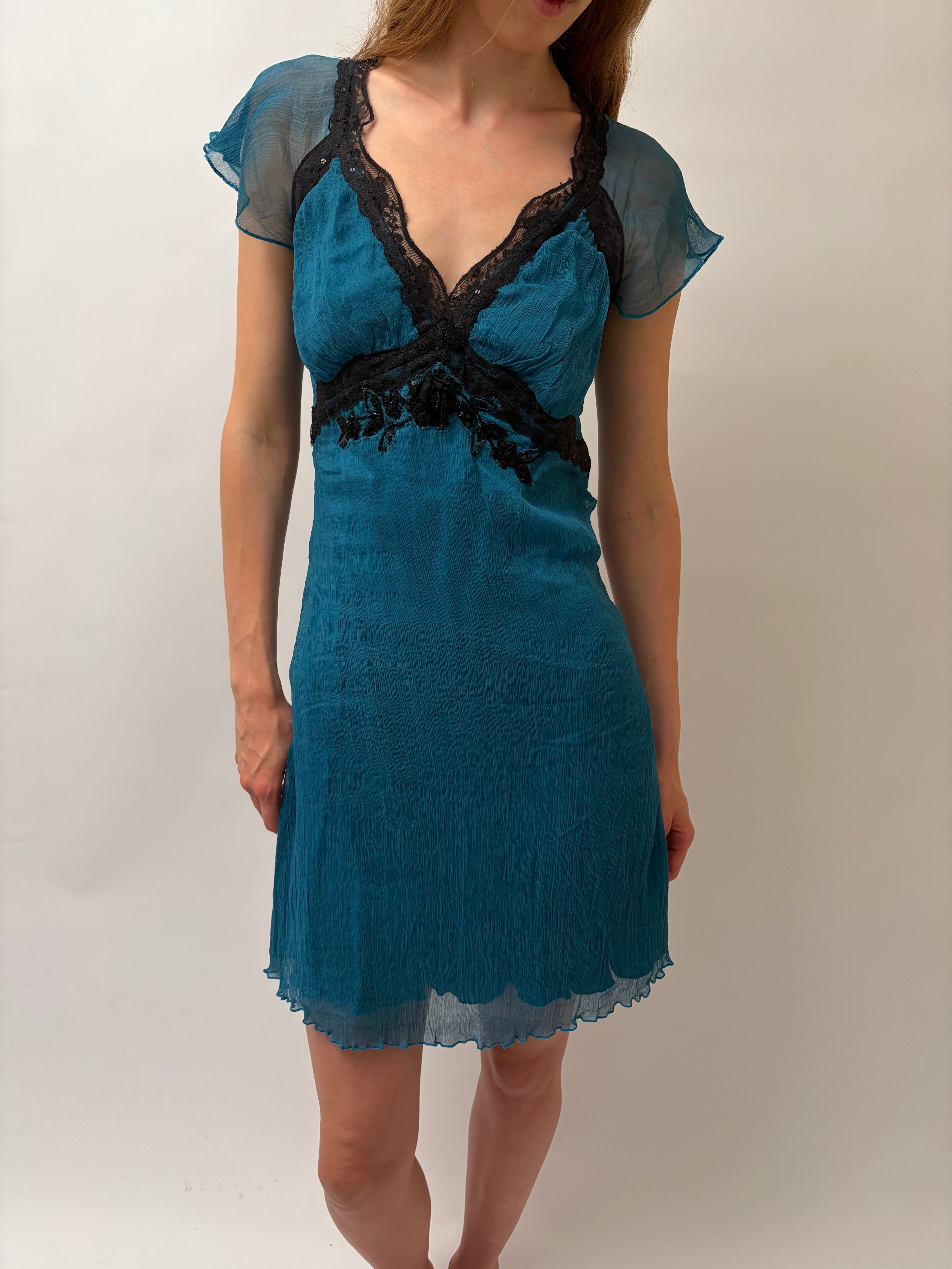Italien Vintgae Silk Dress
