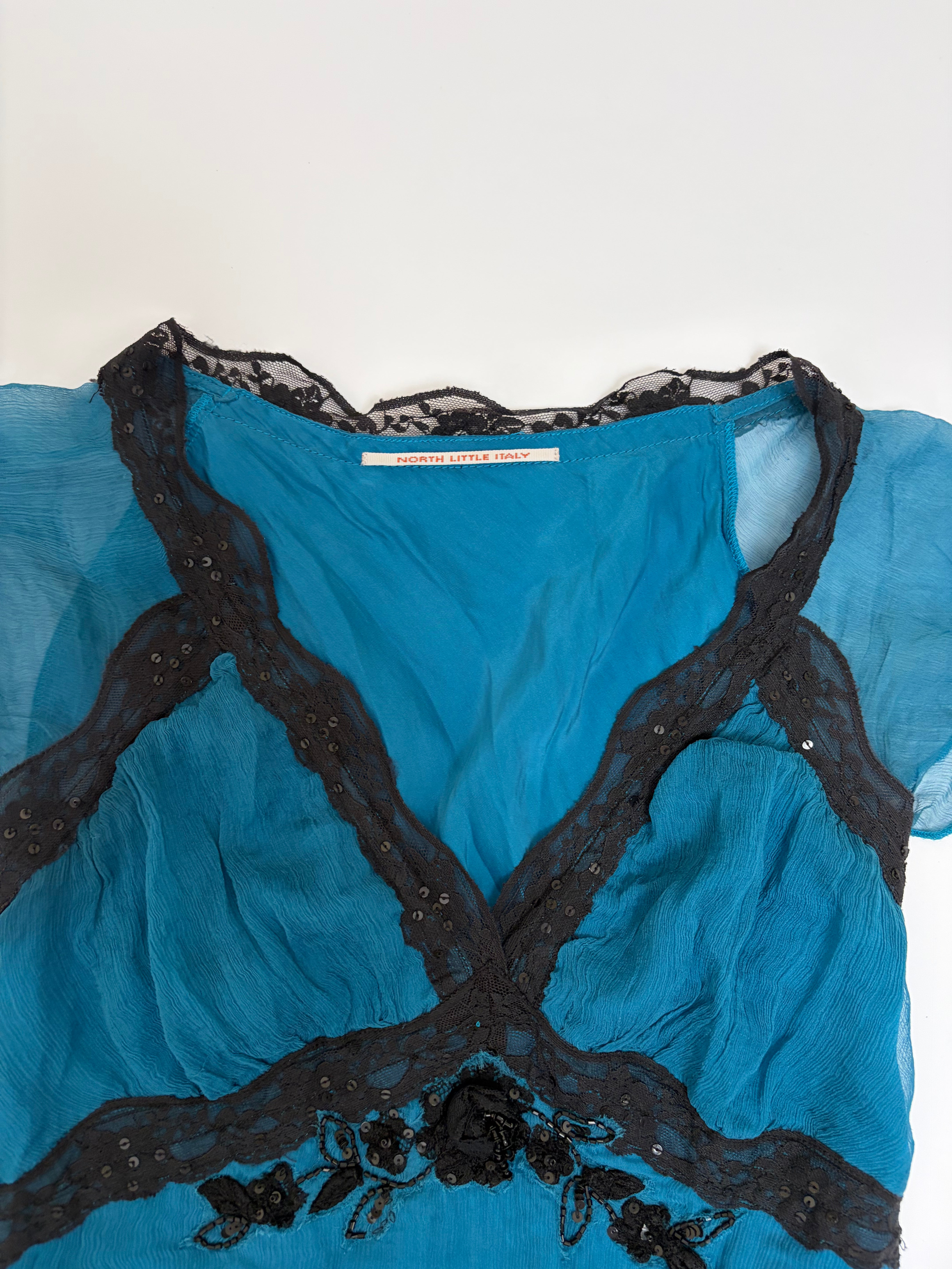 Italien Vintgae Silk Dress