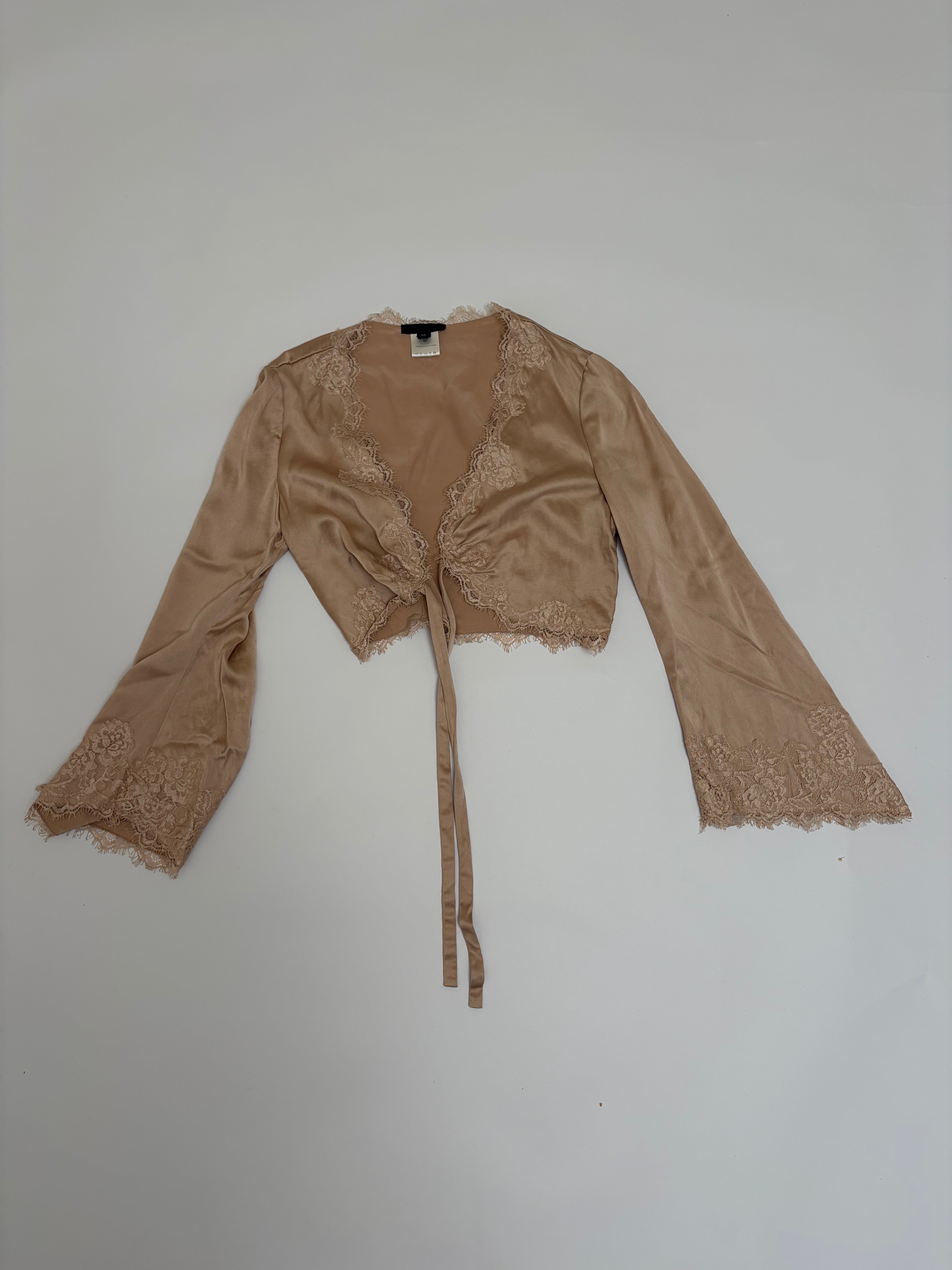 Italien Vintage Silk Bolero