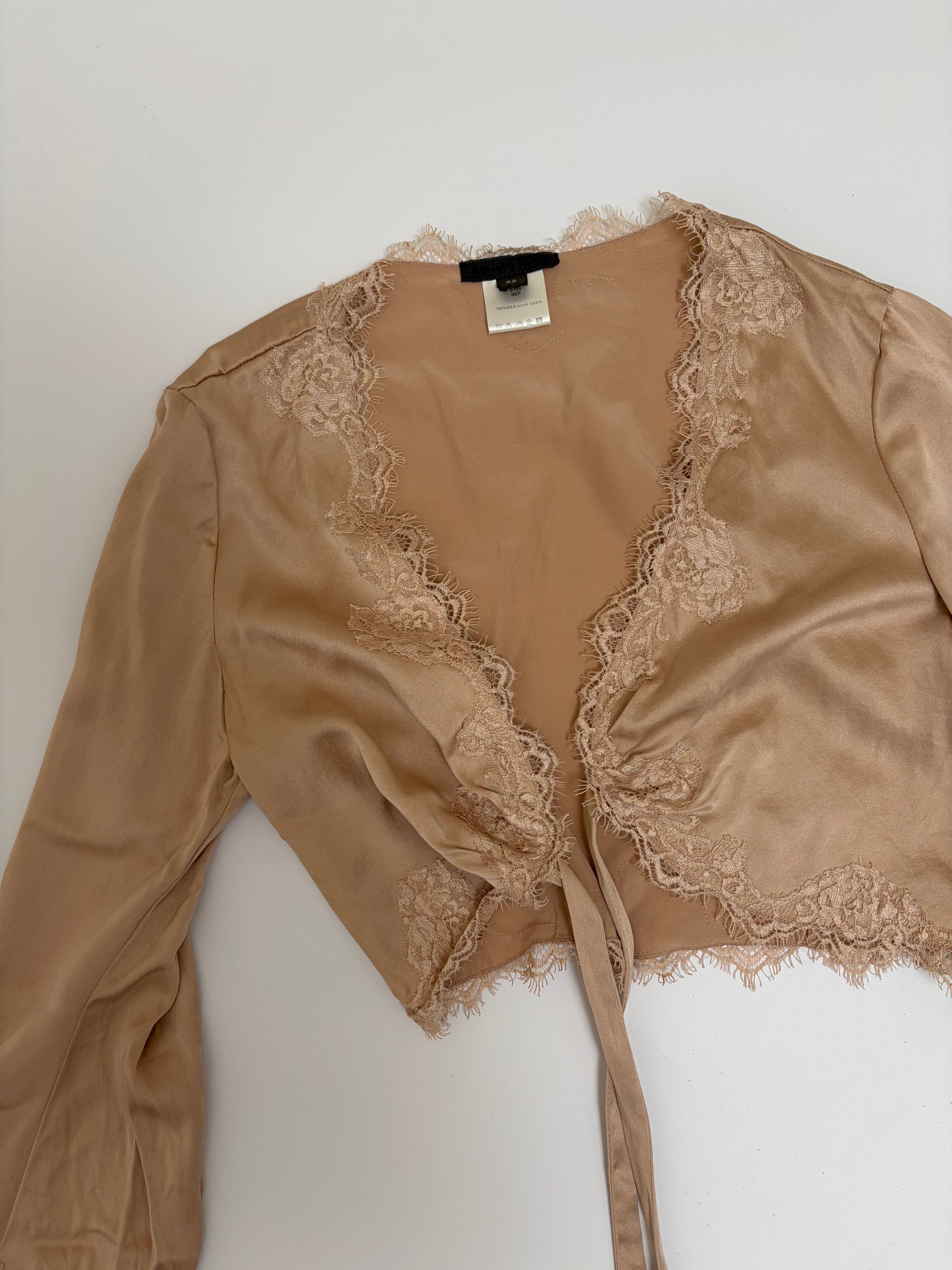 Italien Vintage Silk Bolero