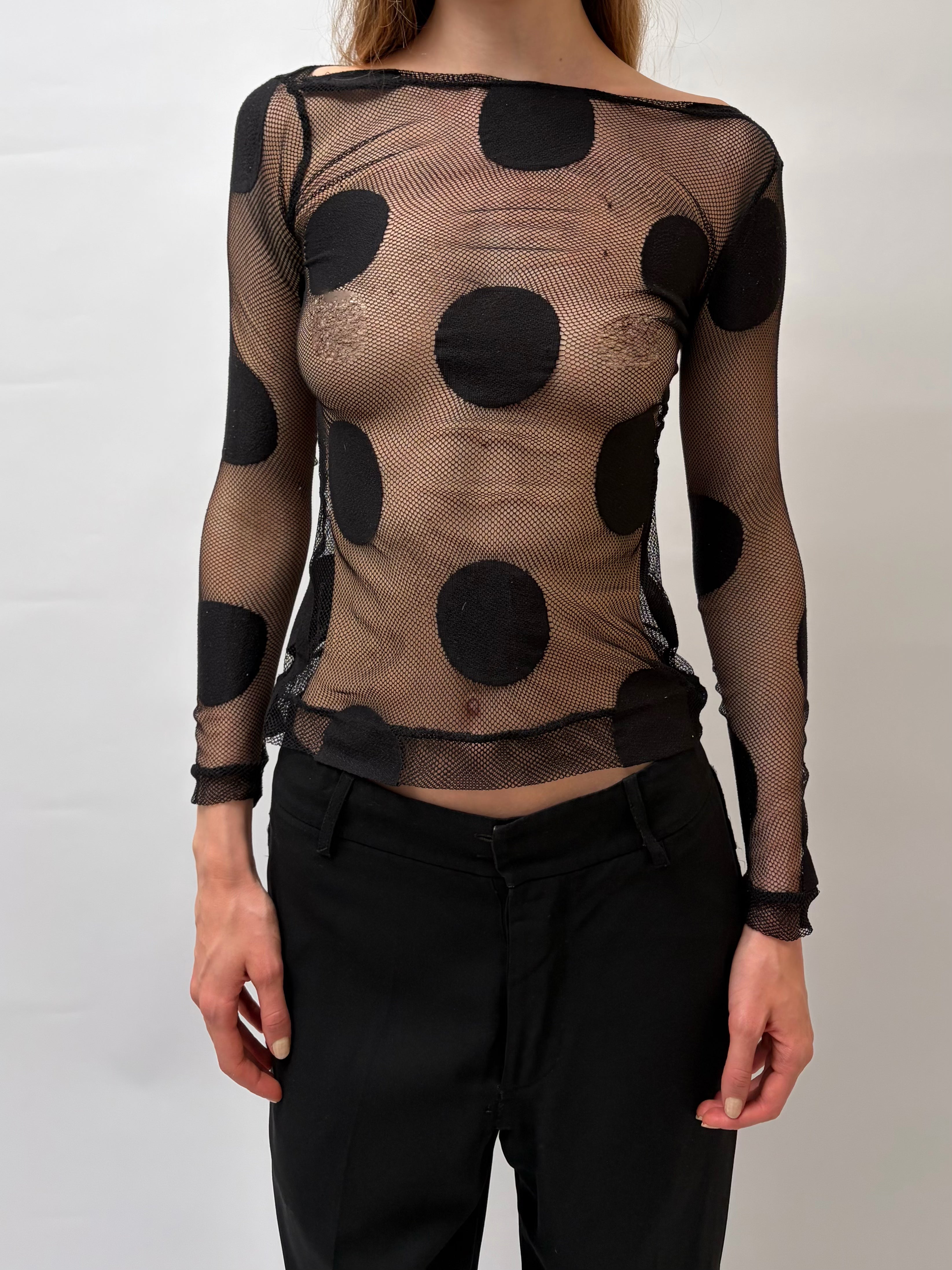 Dutch Vintage Mesh Top