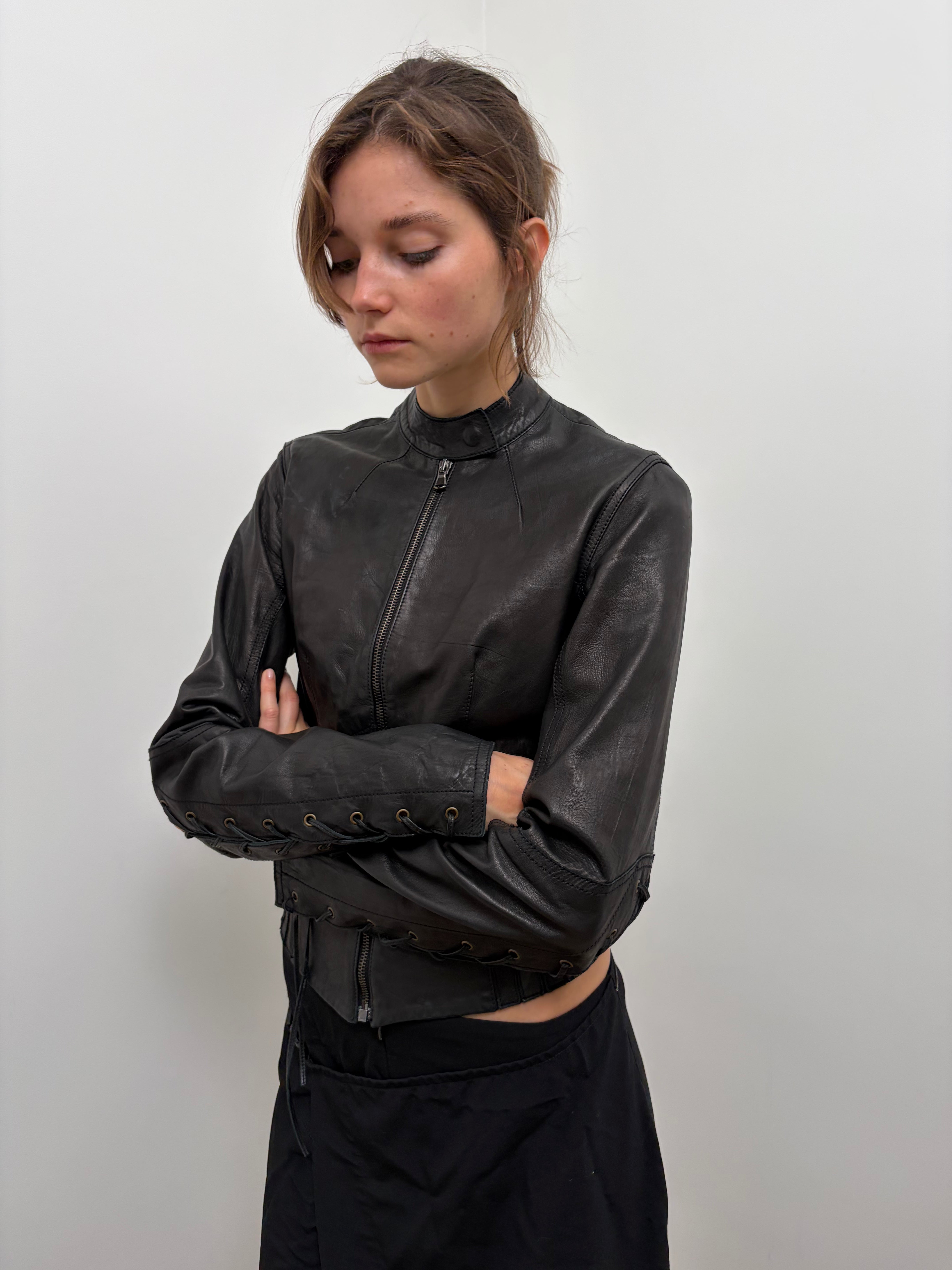 Italien Vintage Leather Jacket