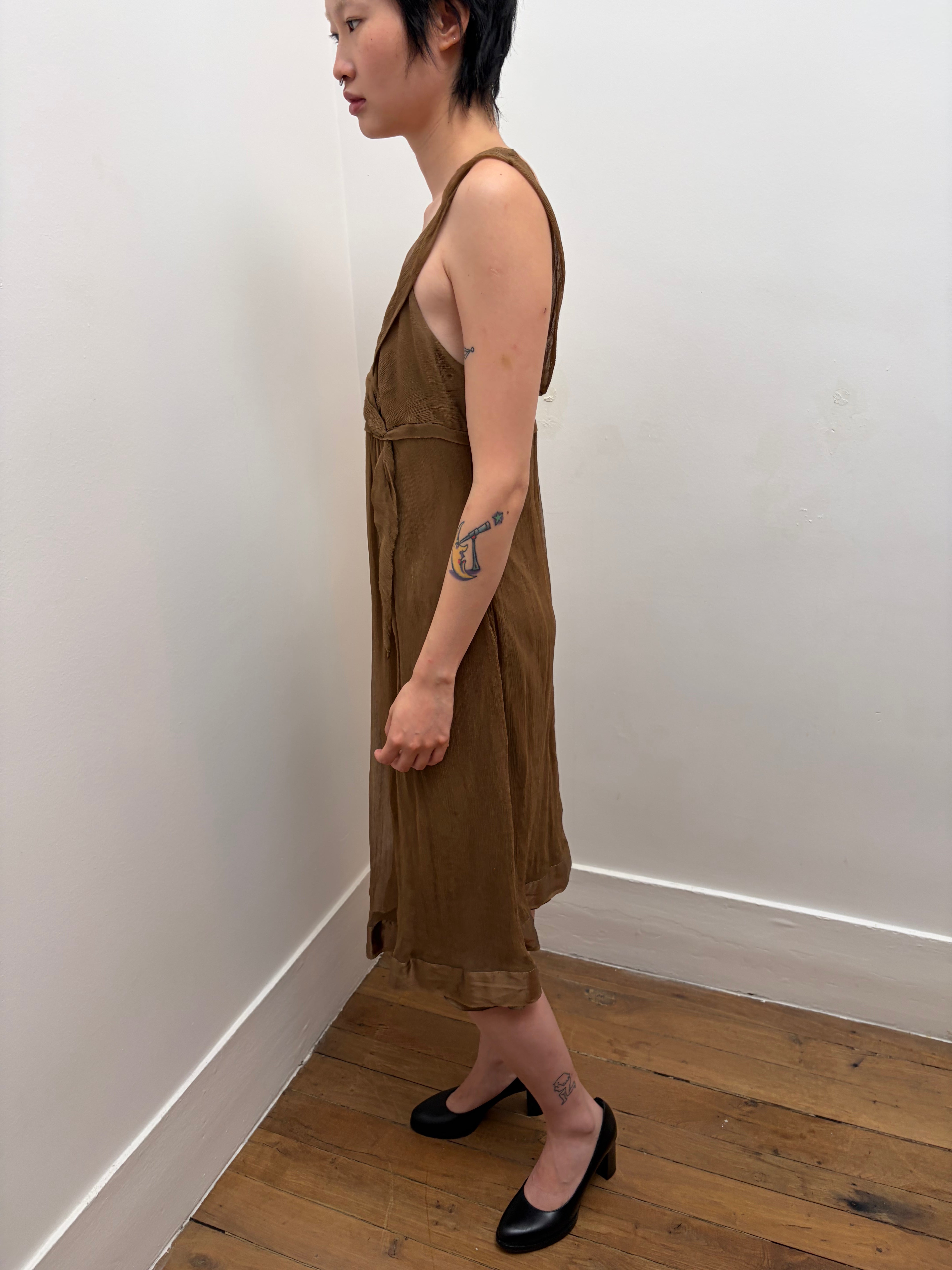 Italien Vintage Silk Dress