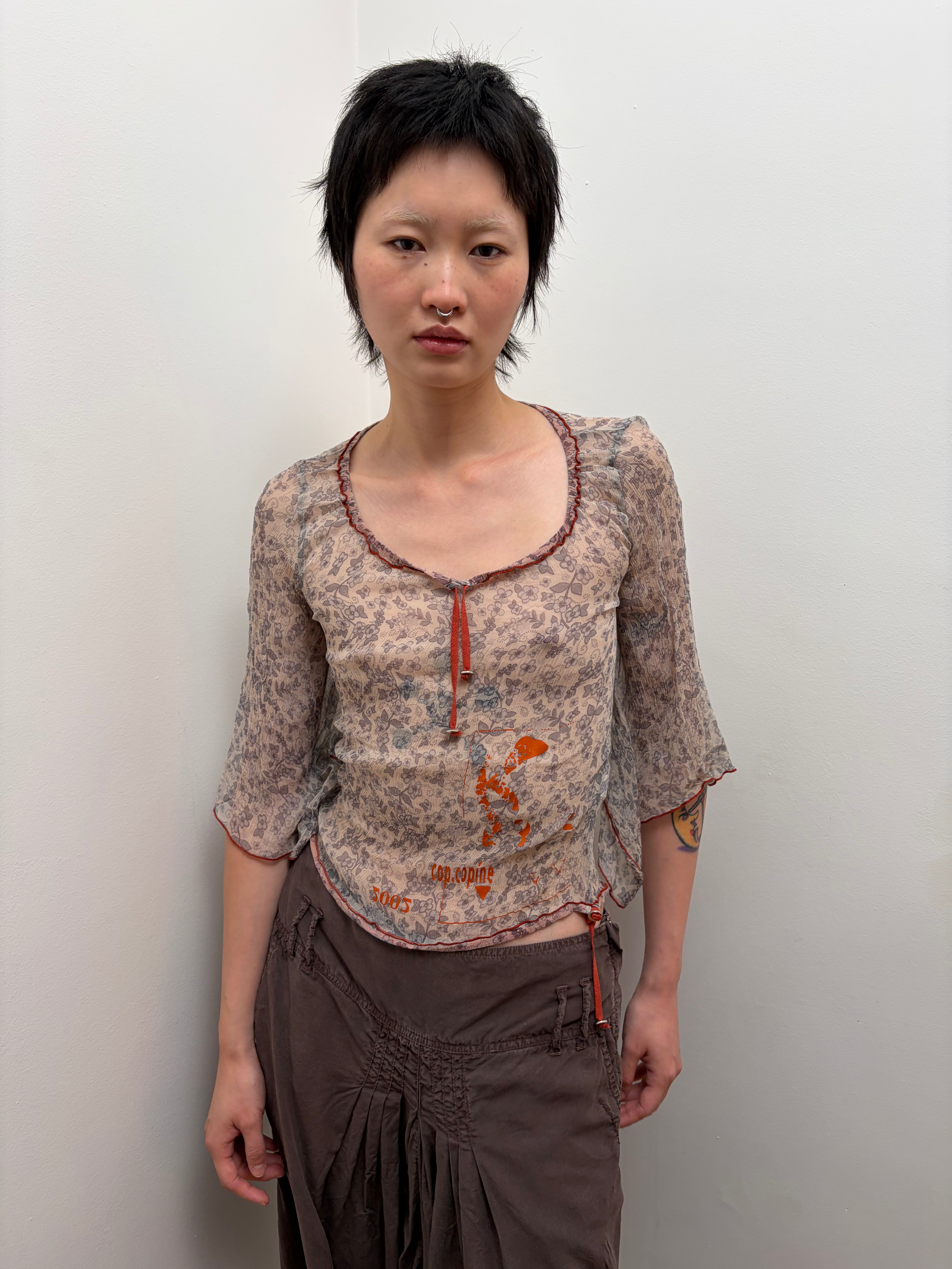 Cop Copine Silk Top