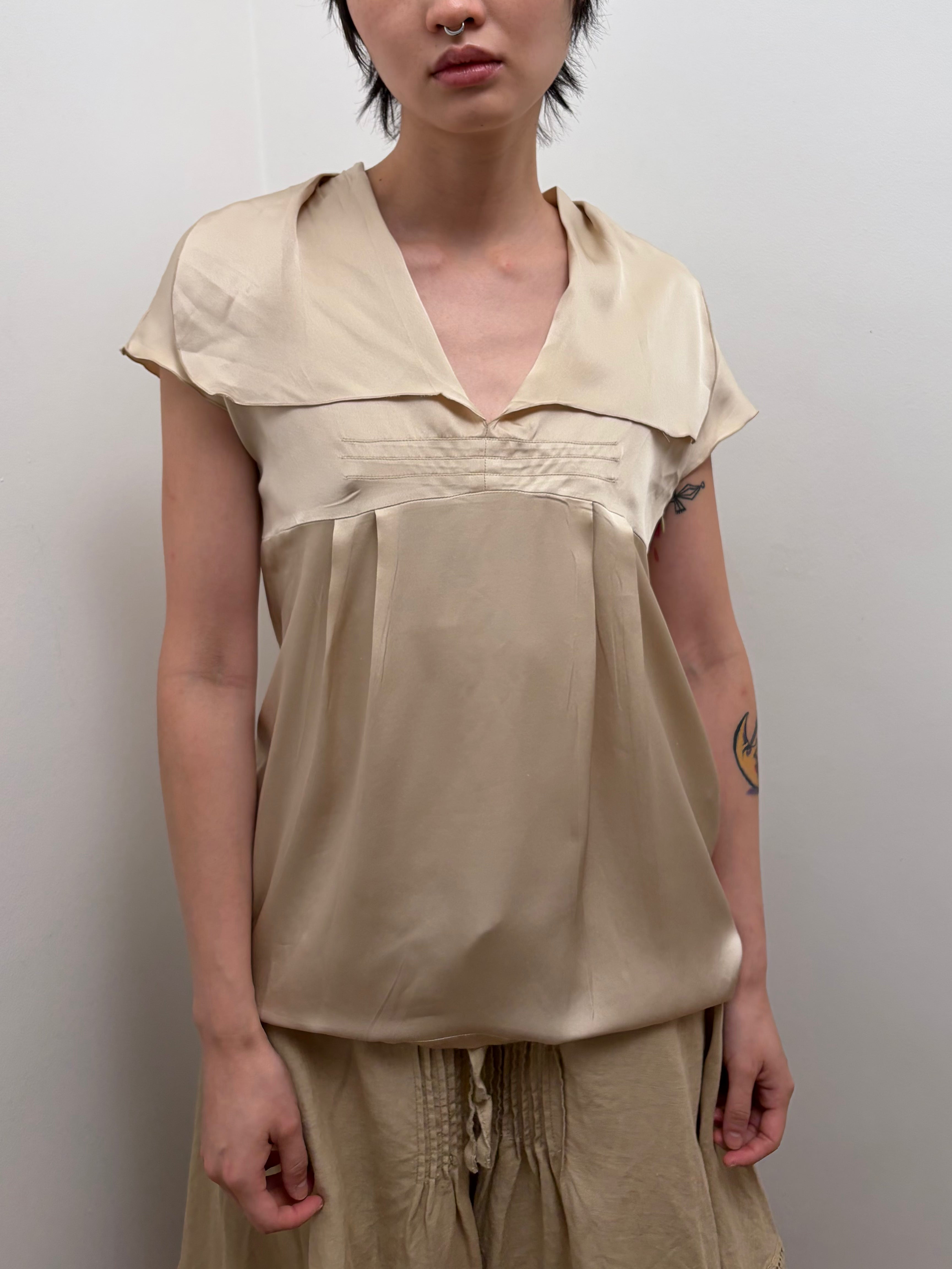 Miu Miu Silk Top