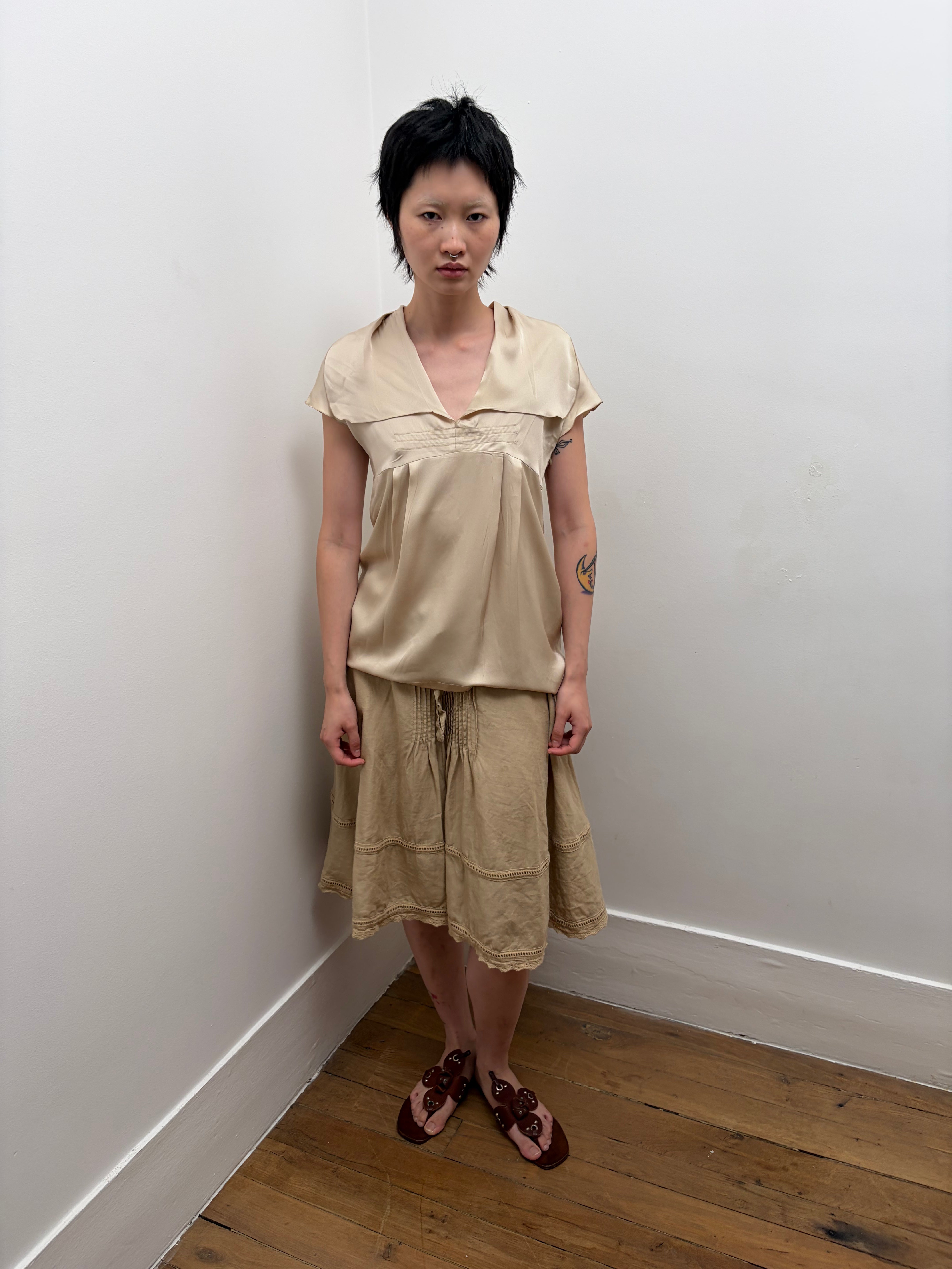 Miu Miu Silk Top