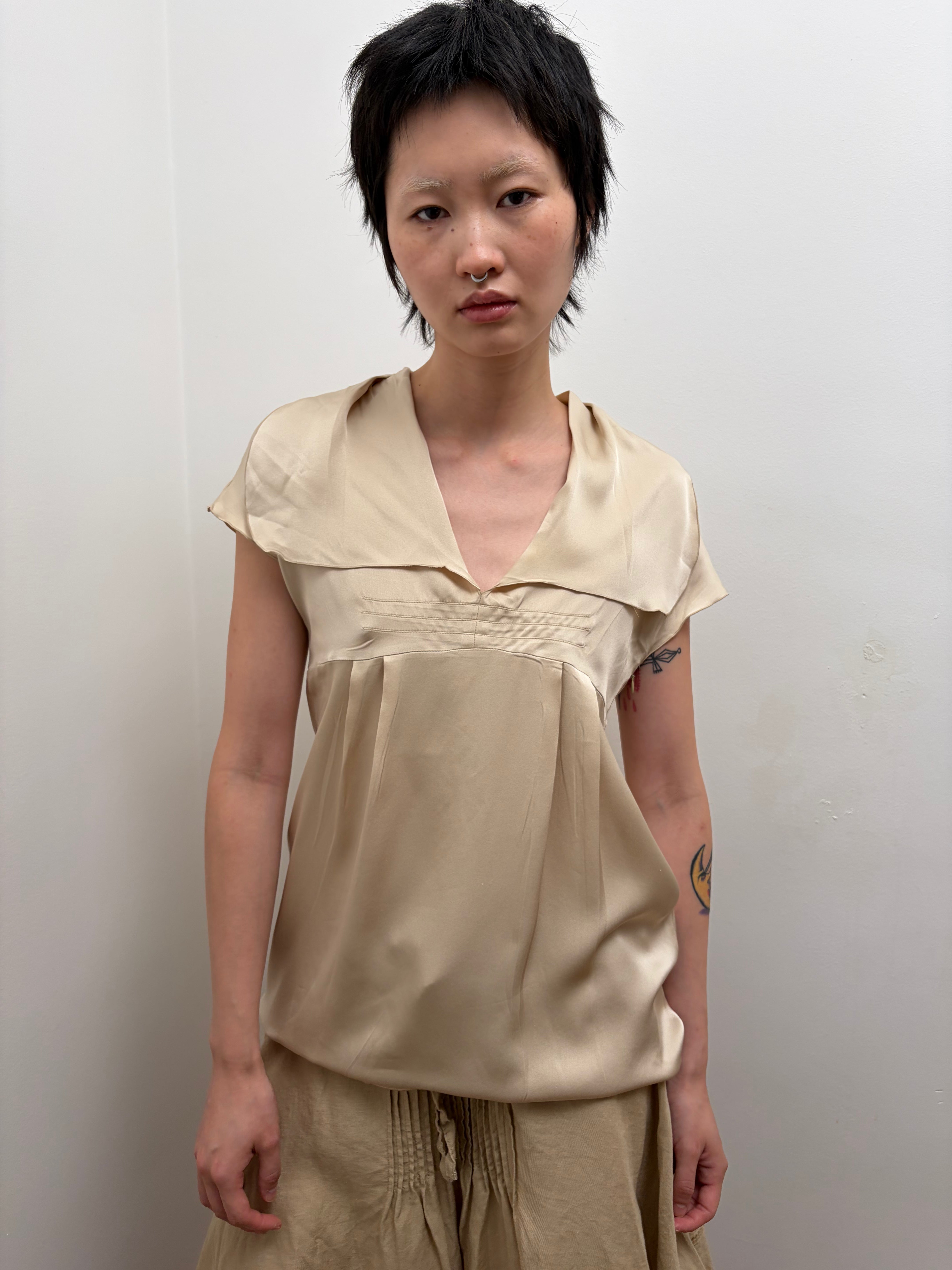 Miu Miu Silk Top