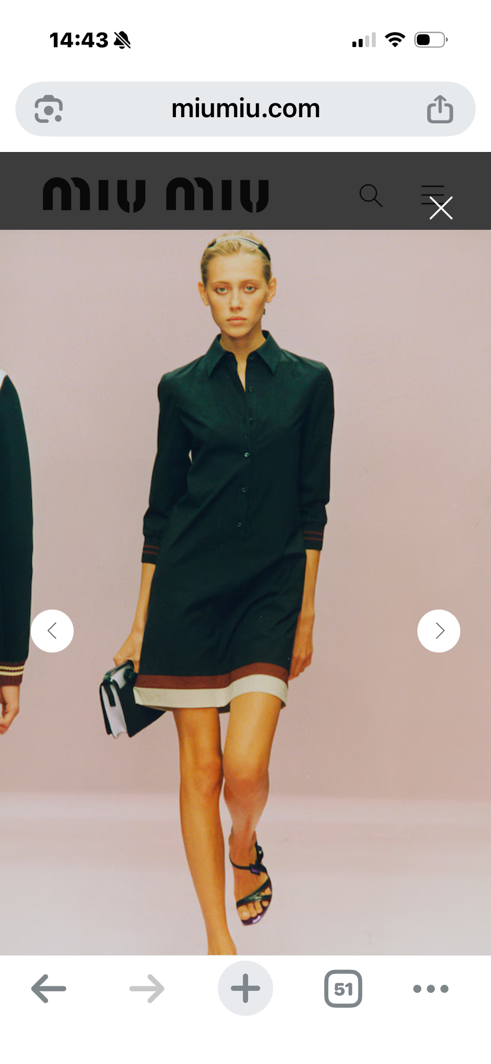 Miu Miu 2000 SS Dress