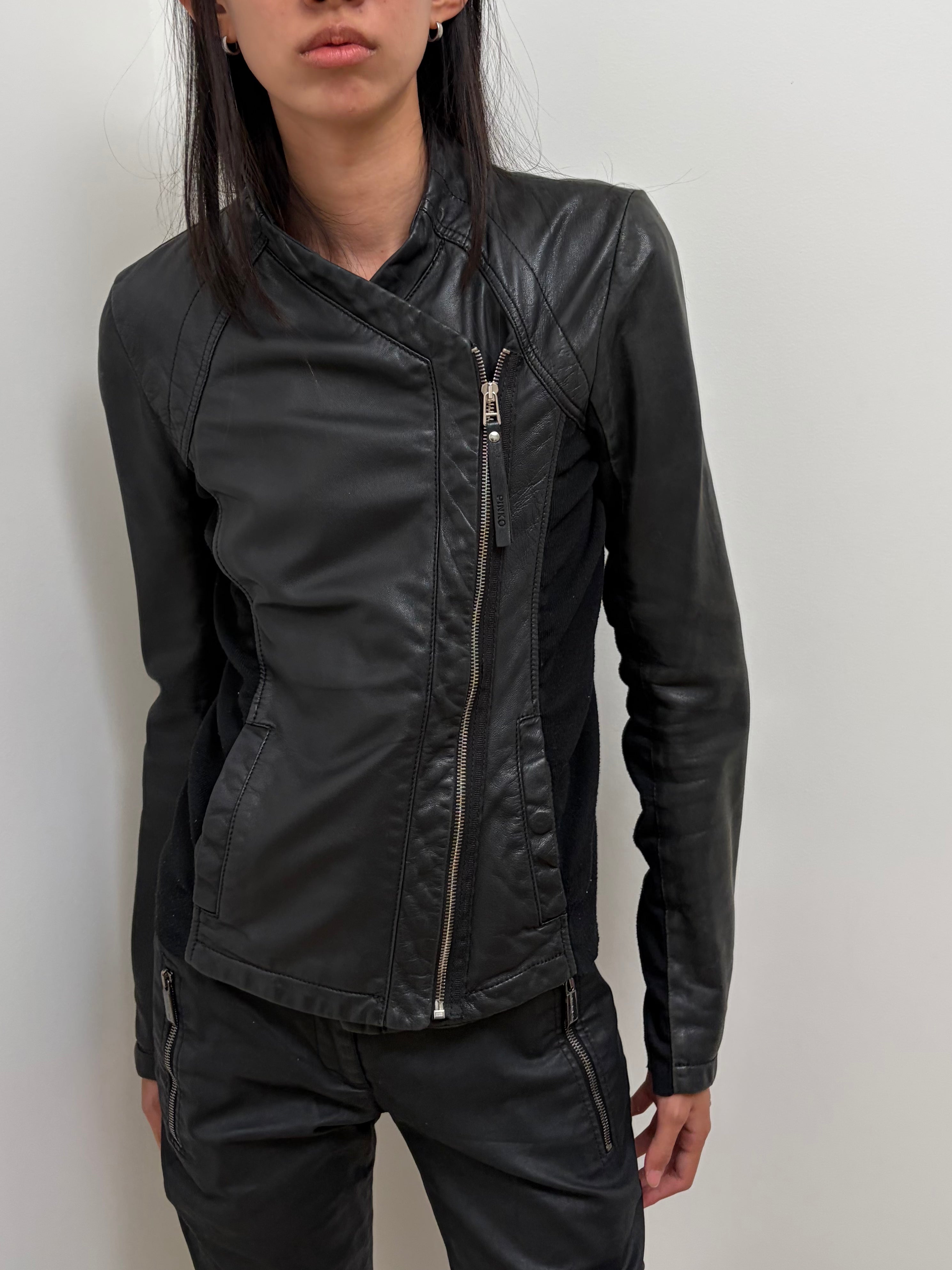 Pinko Leather Jacket