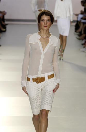 Chloé 2004 S/S Silk Top